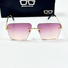 Cartier – 36062 – 60 – Golden Pink – Metal – Sunglasses – Ladies