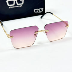 Cartier – 36062 – 60 – Golden Pink – Metal – Sunglasses – Ladies