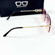 Cartier – 36062 – 60 – Golden Pink – Metal – Sunglasses – Ladies