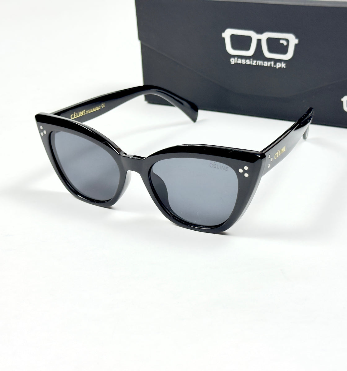 Celine – 8864 - 51 – Black – Acetate – Sunglasses - Ladies
