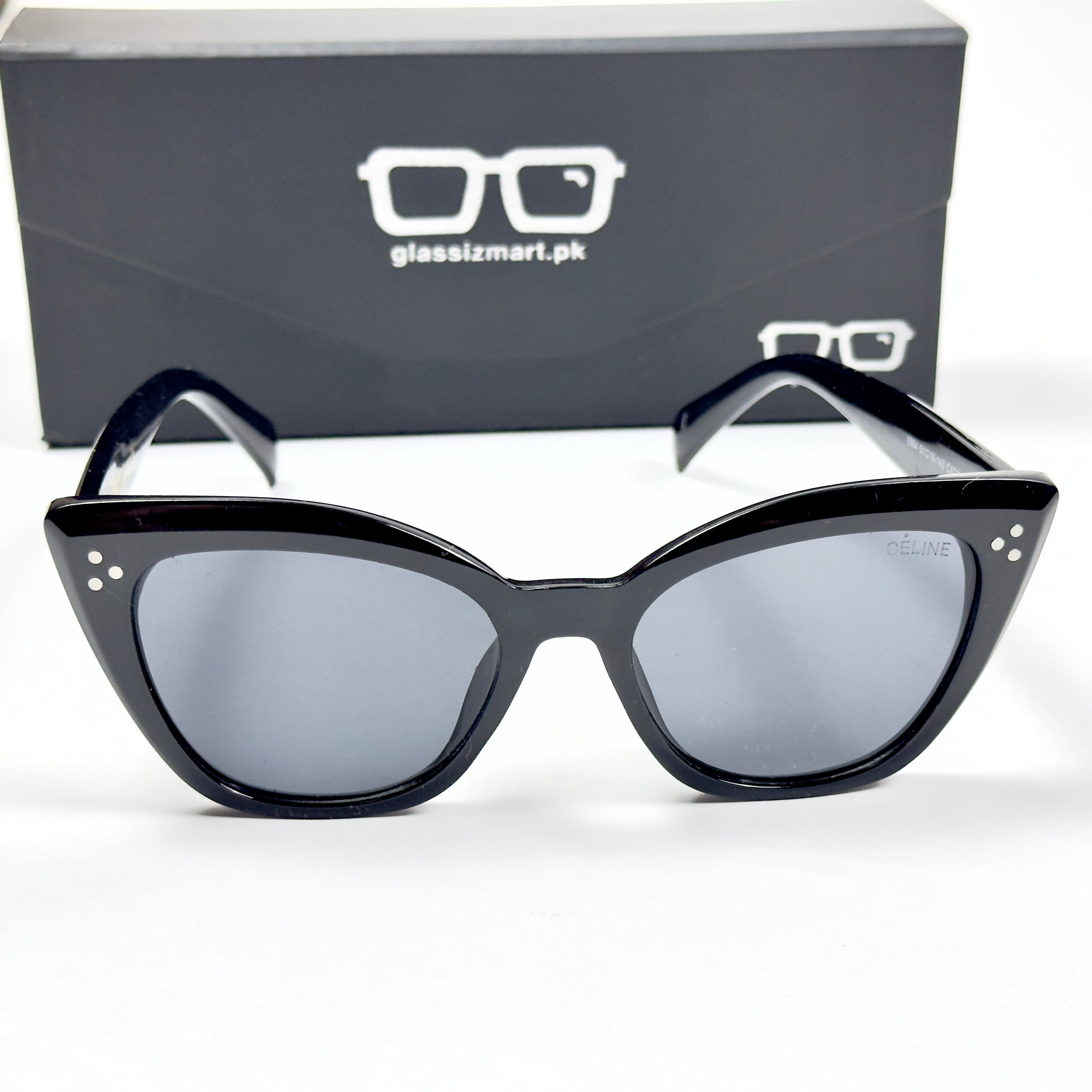 Celine – 8864 - 51 – Black – Acetate – Sunglasses - Ladies