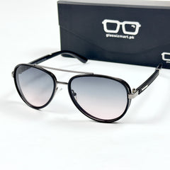 Gucci – 354 – 56 – Black Purple – Metal – Sunglasses – Unisex