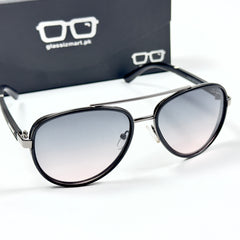 Gucci – 354 – 56 – Black Purple – Metal – Sunglasses – Unisex