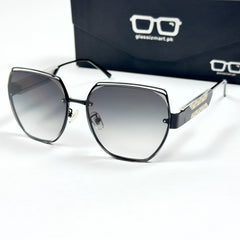 Gucci – 582 - 60 – Black Gradient – Metal – Sunglasses - Ladies