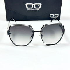 Gucci – 582 - 60 – Black Gradient – Metal – Sunglasses - Ladies