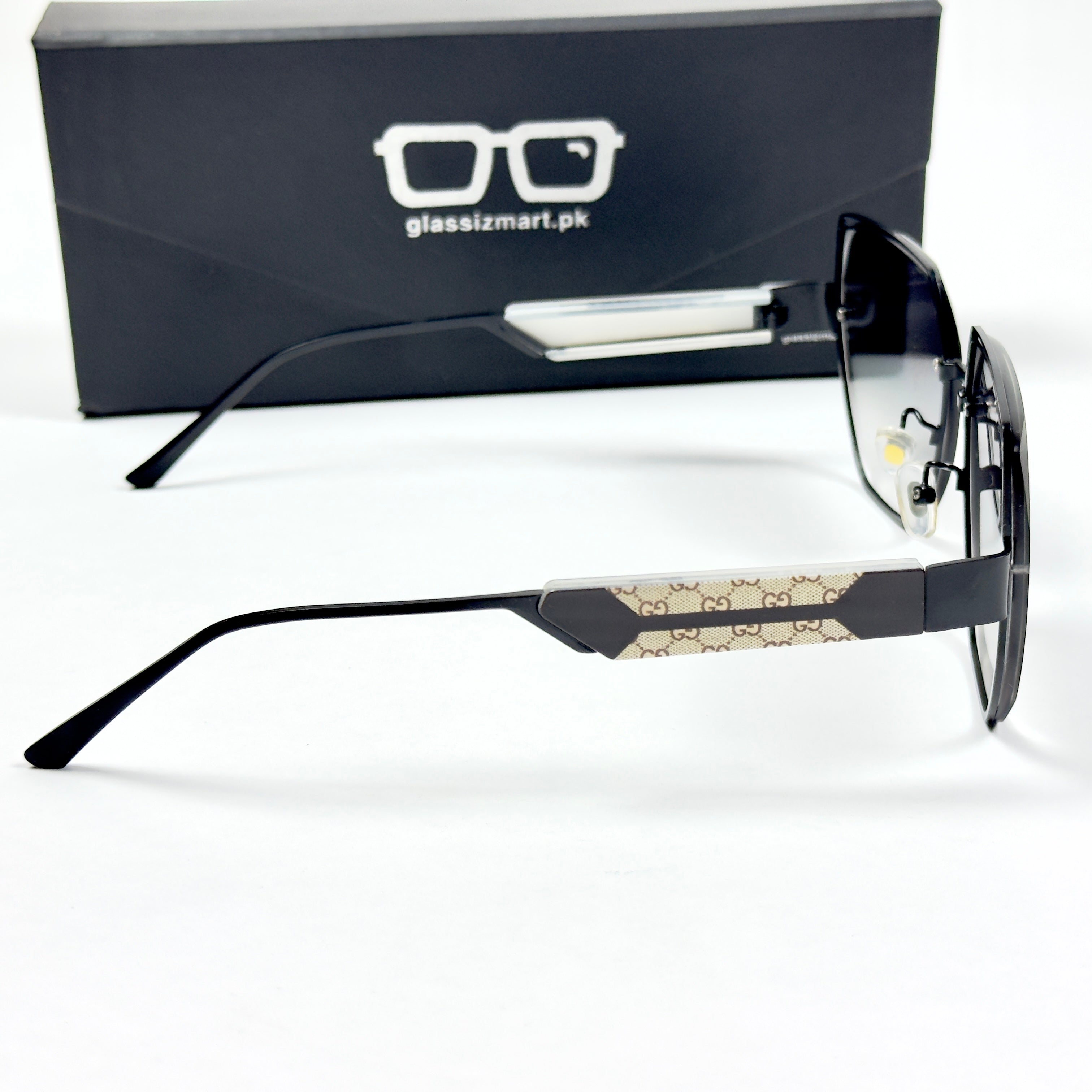 Gucci – 582 - 60 – Black Gradient – Metal – Sunglasses - Ladies