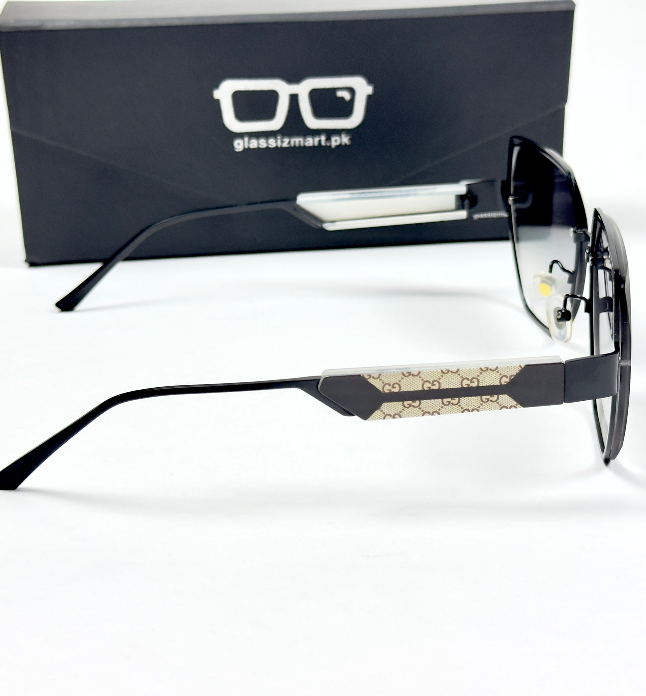 Gucci – 582 - 60 – Black Gradient – Metal – Sunglasses - Ladies