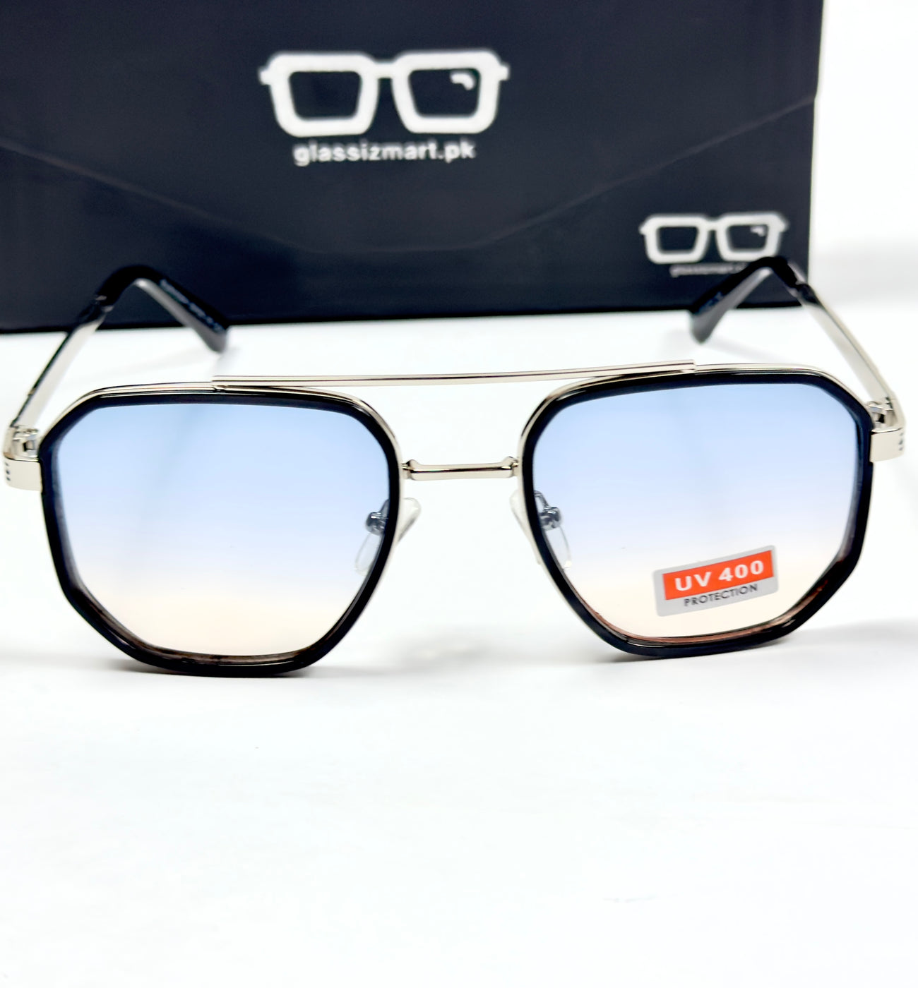 Ferragamo – 247 – 55 – Silver Multi – Metal – Sunglasses – Unisex