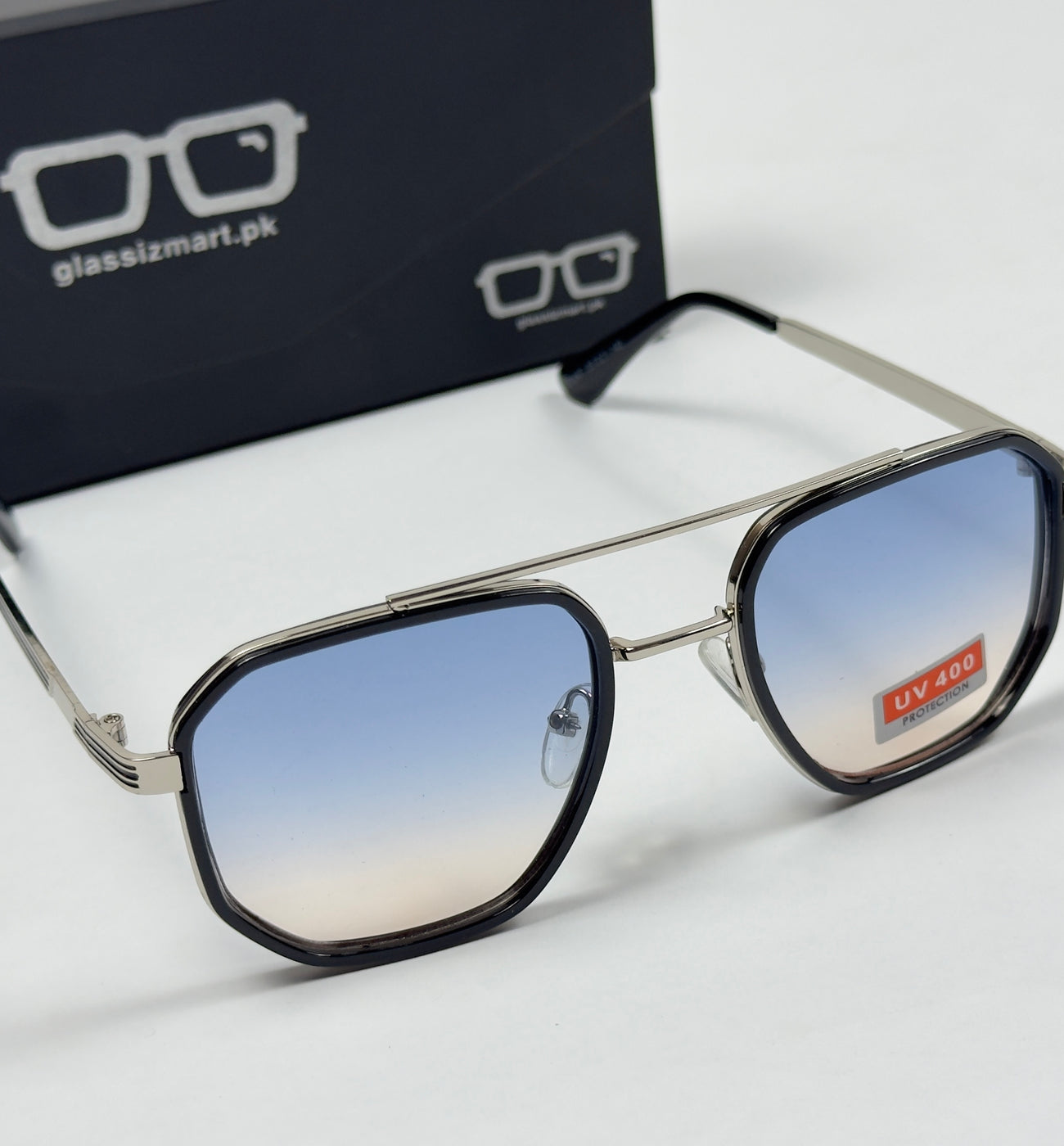 Ferragamo – 247 – 55 – Silver Multi – Metal – Sunglasses – Unisex