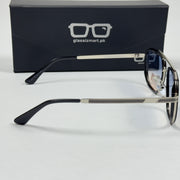 Ferragamo – 247 – 55 – Silver Multi – Metal – Sunglasses – Unisex