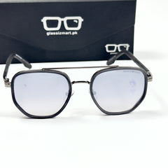 Armani – 349 – 55 – Grey – Metal – Sunglasses – Unisex
