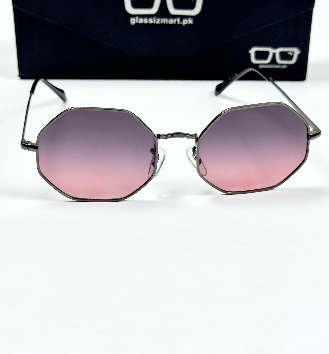 Rayban – 1972 – 55 – Purple – Metal – Sunglasses – Women