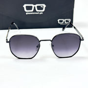 Louis Vuitton – 18131 – 55 – Silver Black – Metal - Sunglasses – Unisex