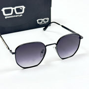 Louis Vuitton – 18131 – 55 – Silver Black – Metal - Sunglasses – Unisex