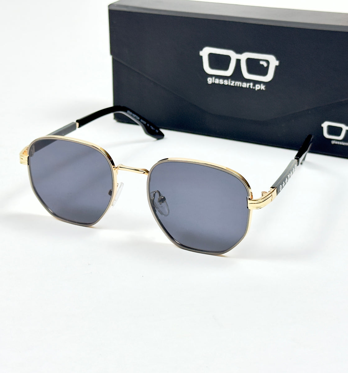 Louis Vuitton – 350 – 54 – Golden Black – Metal – Sunglasses – Unisex