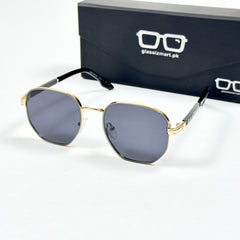 Louis Vuitton – 350 – 54 – Golden Black – Metal – Sunglasses – Unisex
