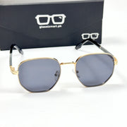 Louis Vuitton – 350 – 54 – Golden Black – Metal – Sunglasses – Unisex