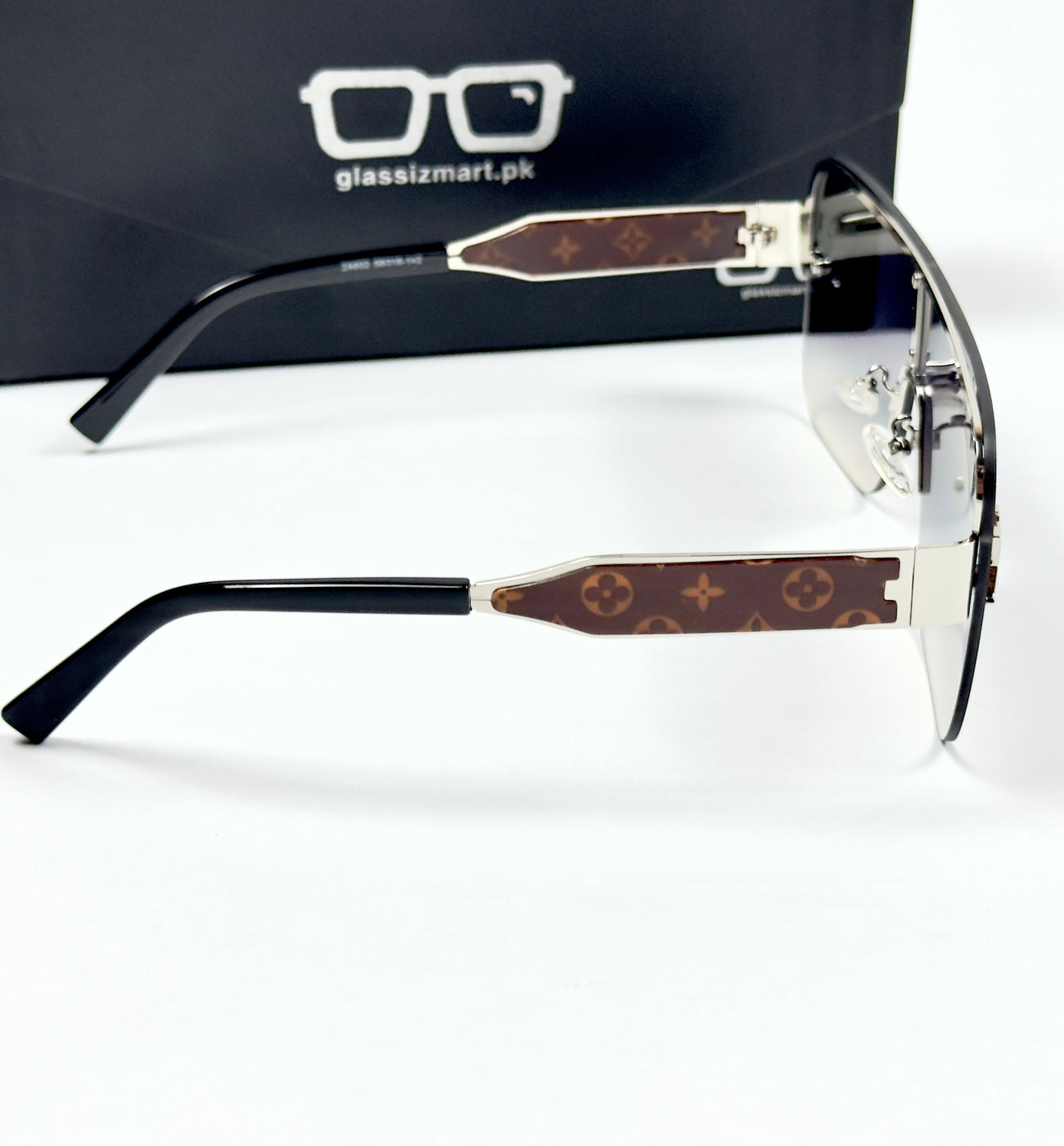 Louis Vuitton – 2a602 – 58 – Silver Mercury – Metal – Sunglasses – Unisex