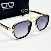Louis Vuitton – 220 – 56 – Golden Black – Metal – Sunglasses – Unisex