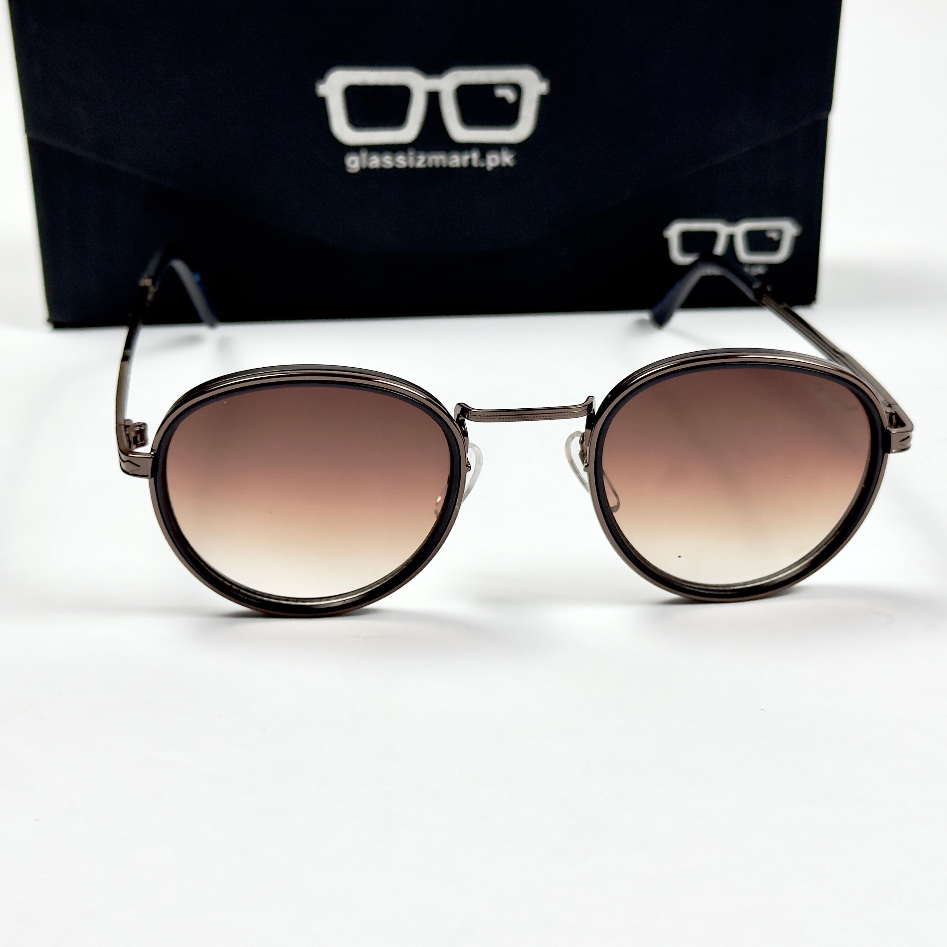 Persol – 23230 - 55 - Brown – Metal - Sunglasses – Unisex