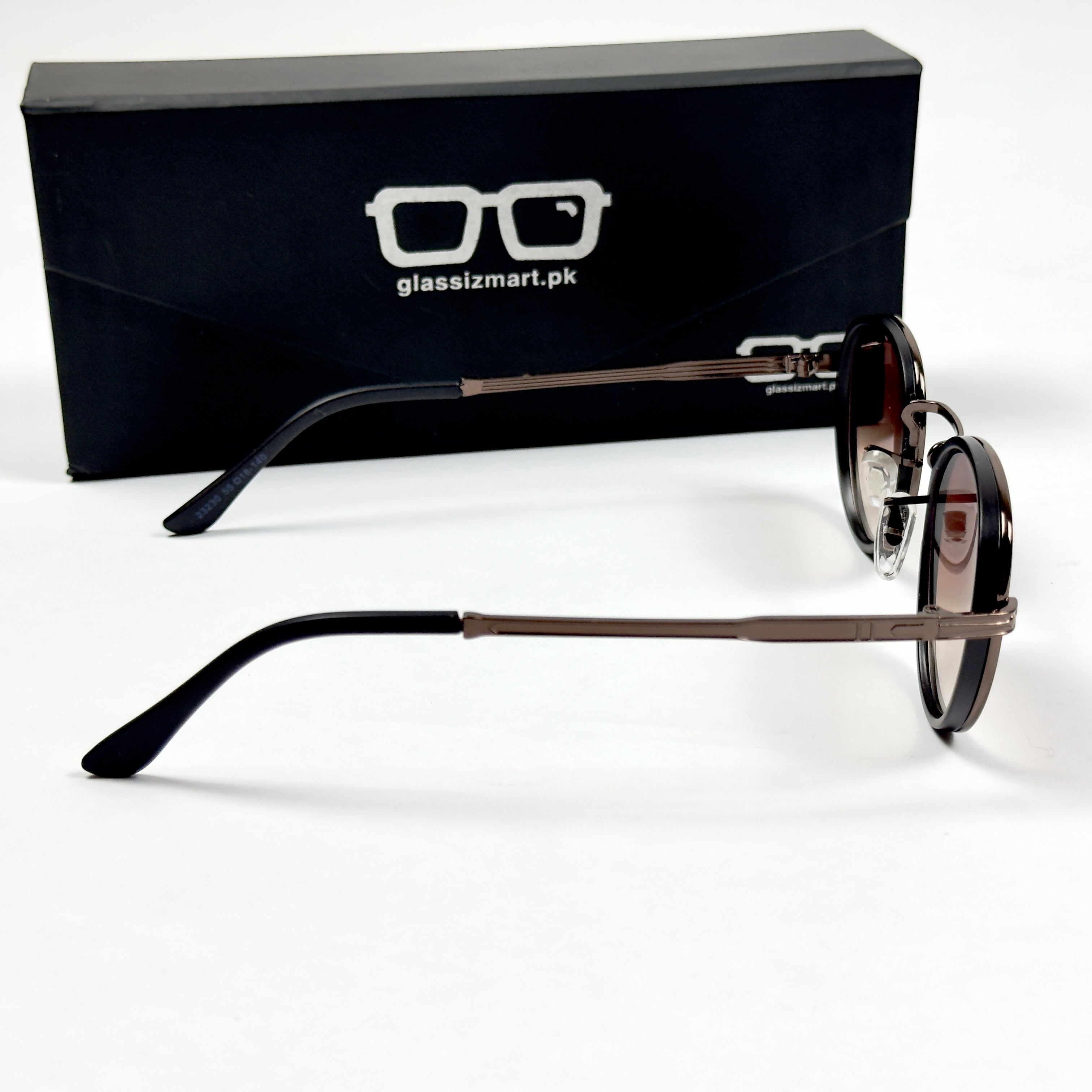 Persol – 23230 - 55 - Brown – Metal - Sunglasses – Unisex