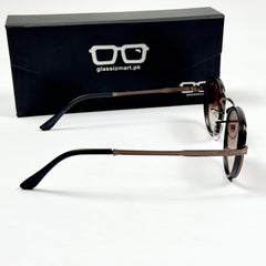 Persol – 23230 - 55 - Brown – Metal - Sunglasses – Unisex