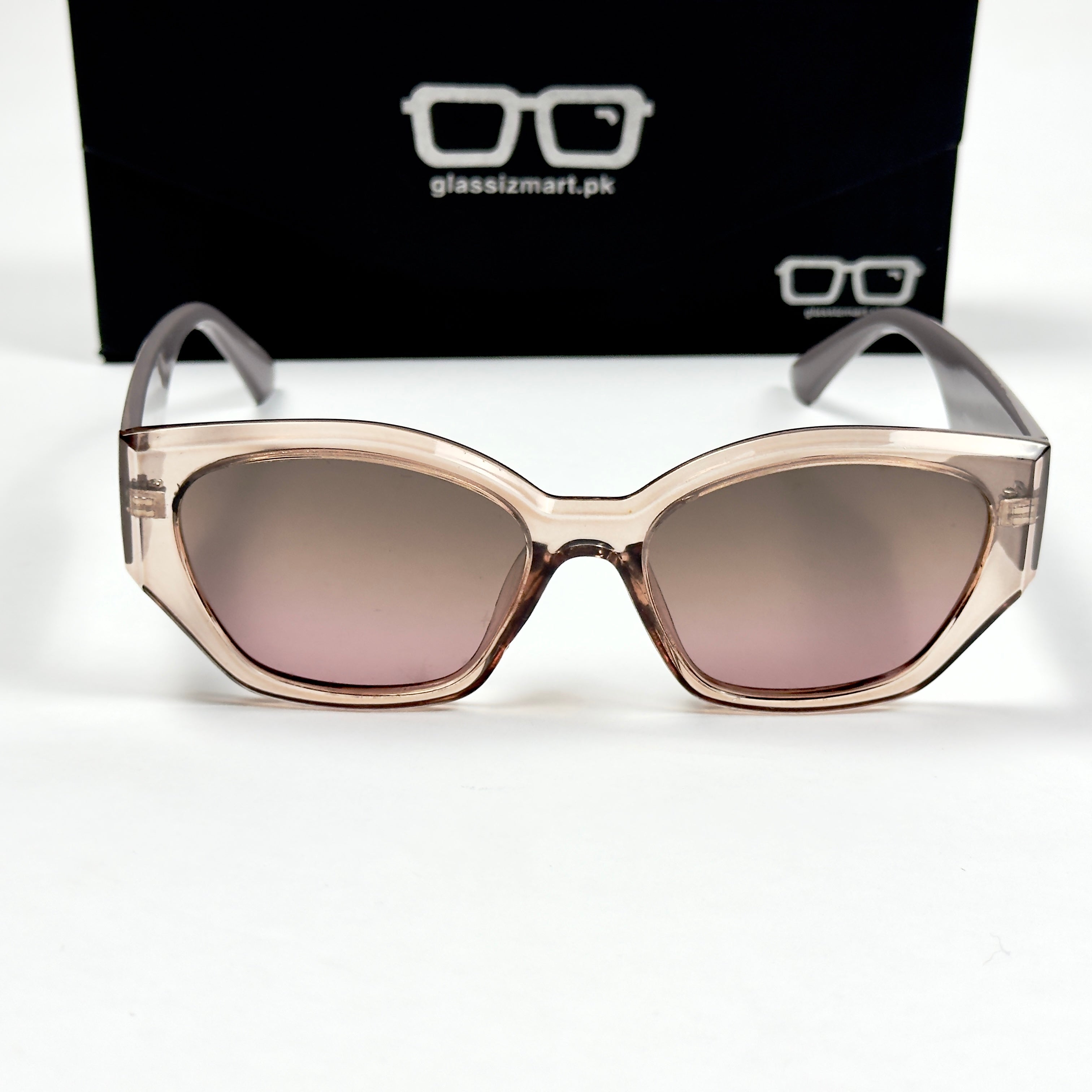 Burberry - 8978 - 54 – Pink – Acetate – Sunglasses - Ladies