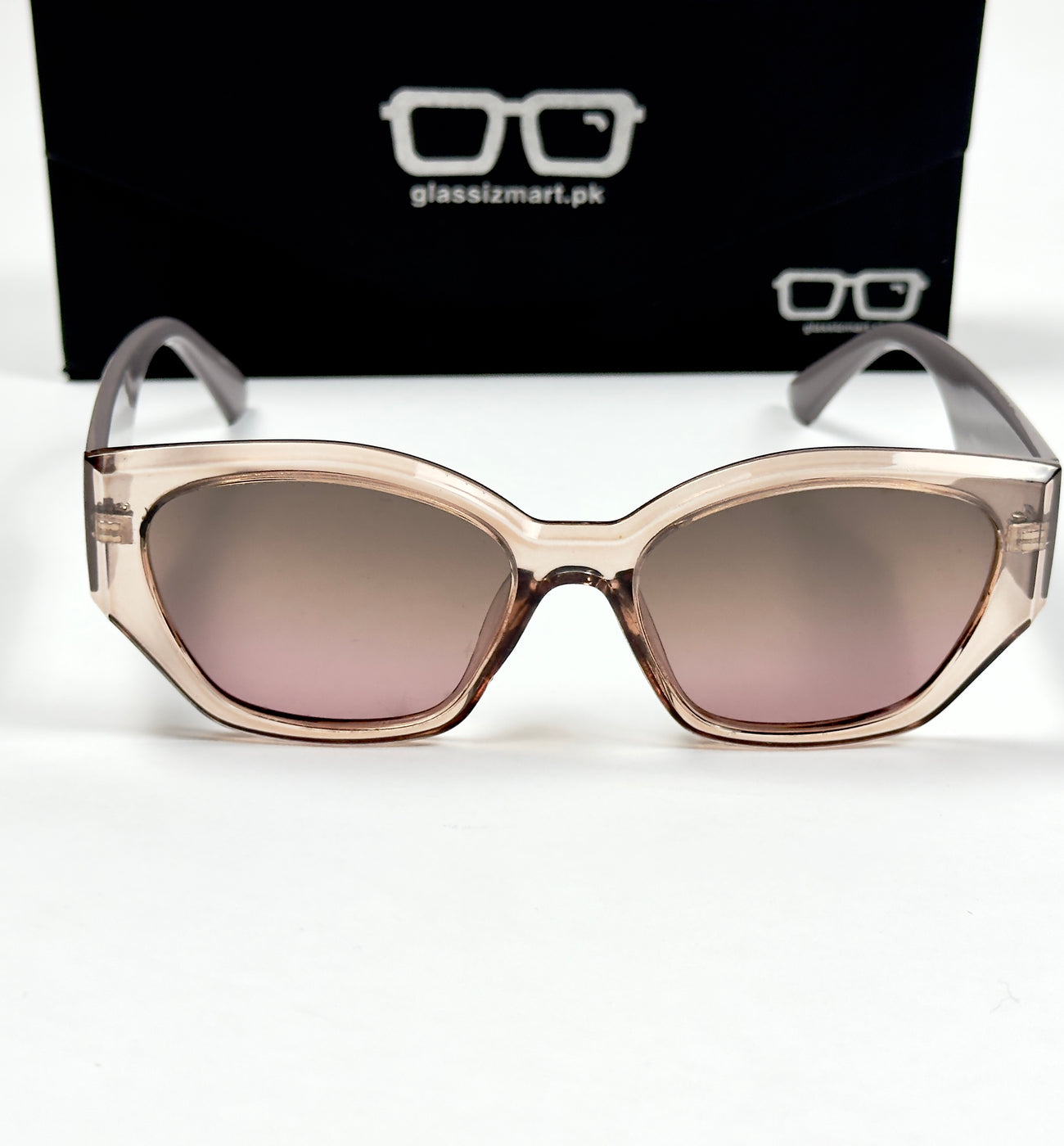 Burberry - 8978 - 54 – Pink – Acetate – Sunglasses - Ladies