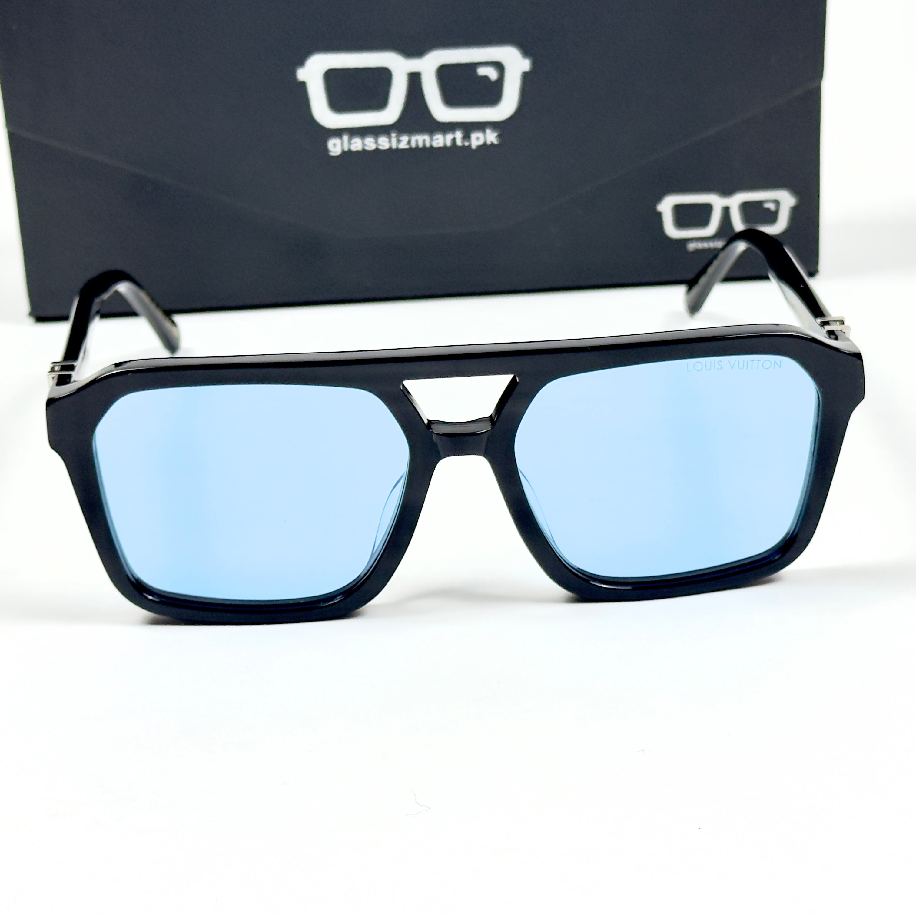 Louis Vuiton – 3095 – 58 – Black Blue –  Acetate - Sunglasses – Unisex - Premium