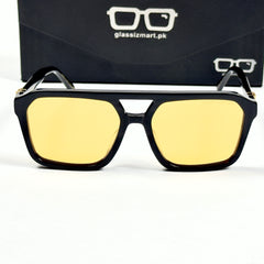 Louis Vuiton – 3095 – 58 – Black Yellow –  Acetate - Sunglasses – Unisex - Premium