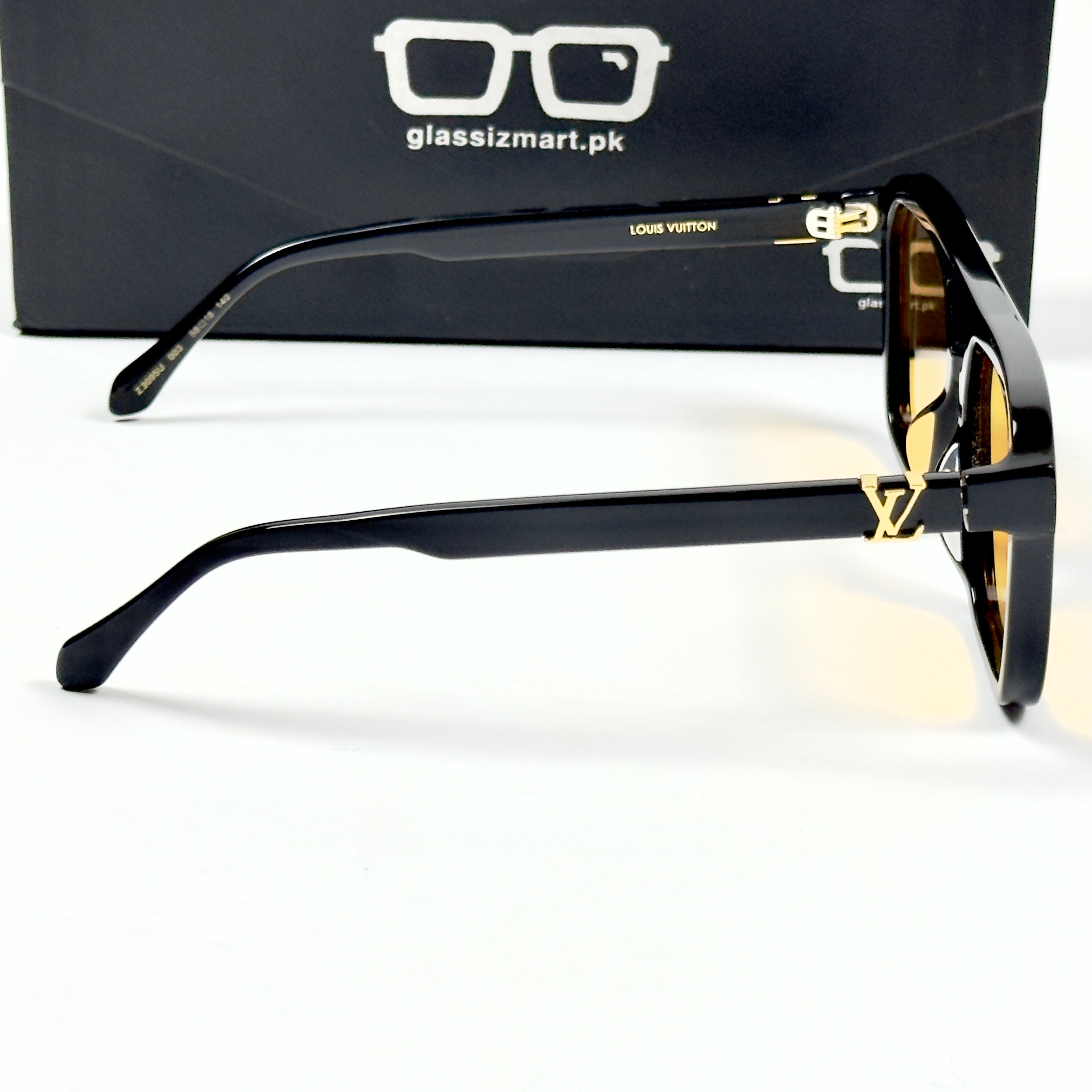 Louis Vuiton – 3095 – 58 – Black Yellow –  Acetate - Sunglasses – Unisex - Premium