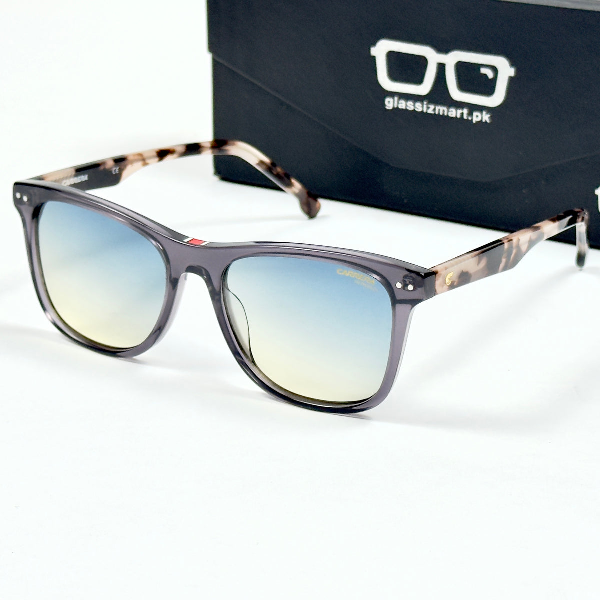 Carrera – 2022 – 53 – Grey Multi –  Acetate - Sunglasses – Unisex - Premium