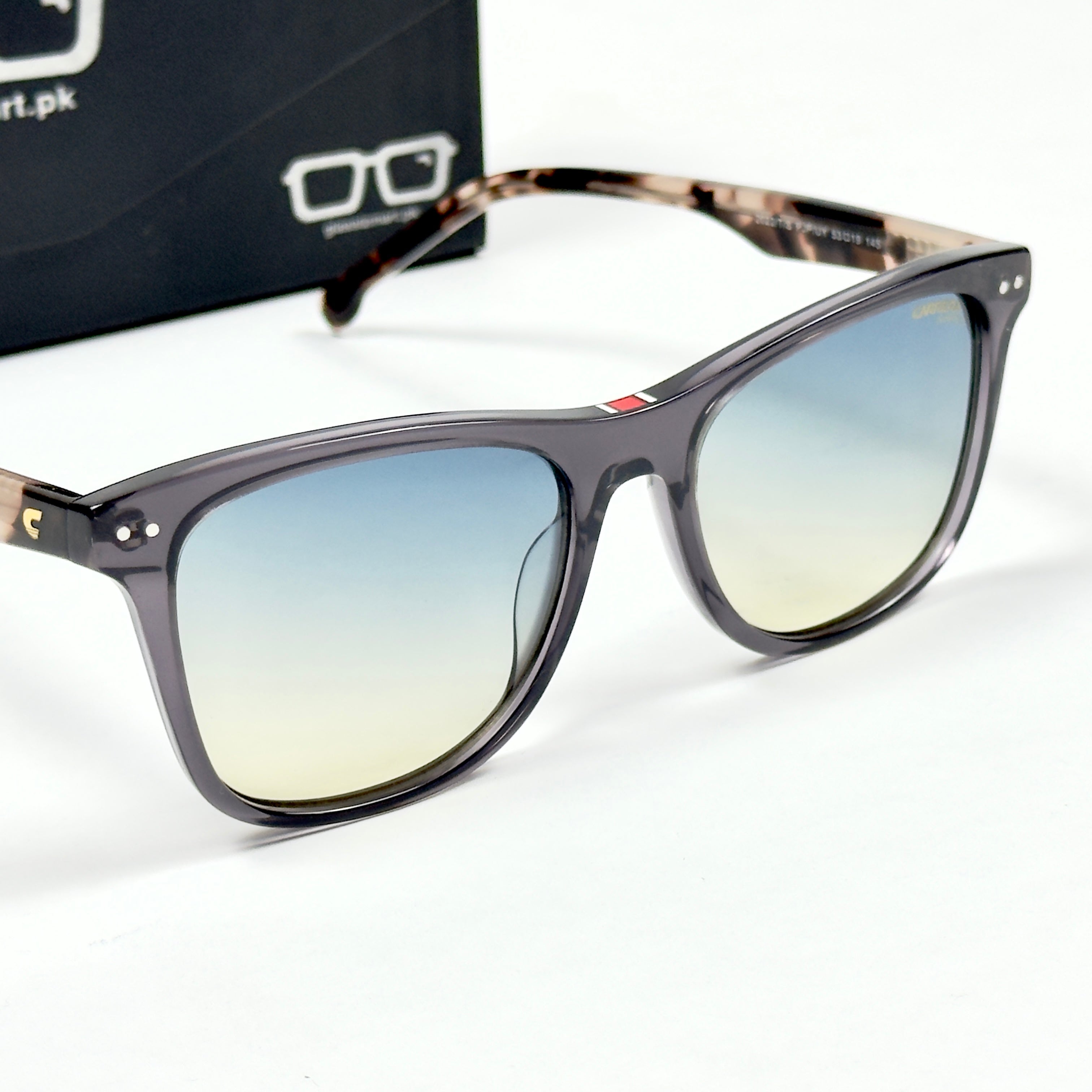 Carrera – 2022 – 53 – Grey Multi –  Acetate - Sunglasses – Unisex - Premium