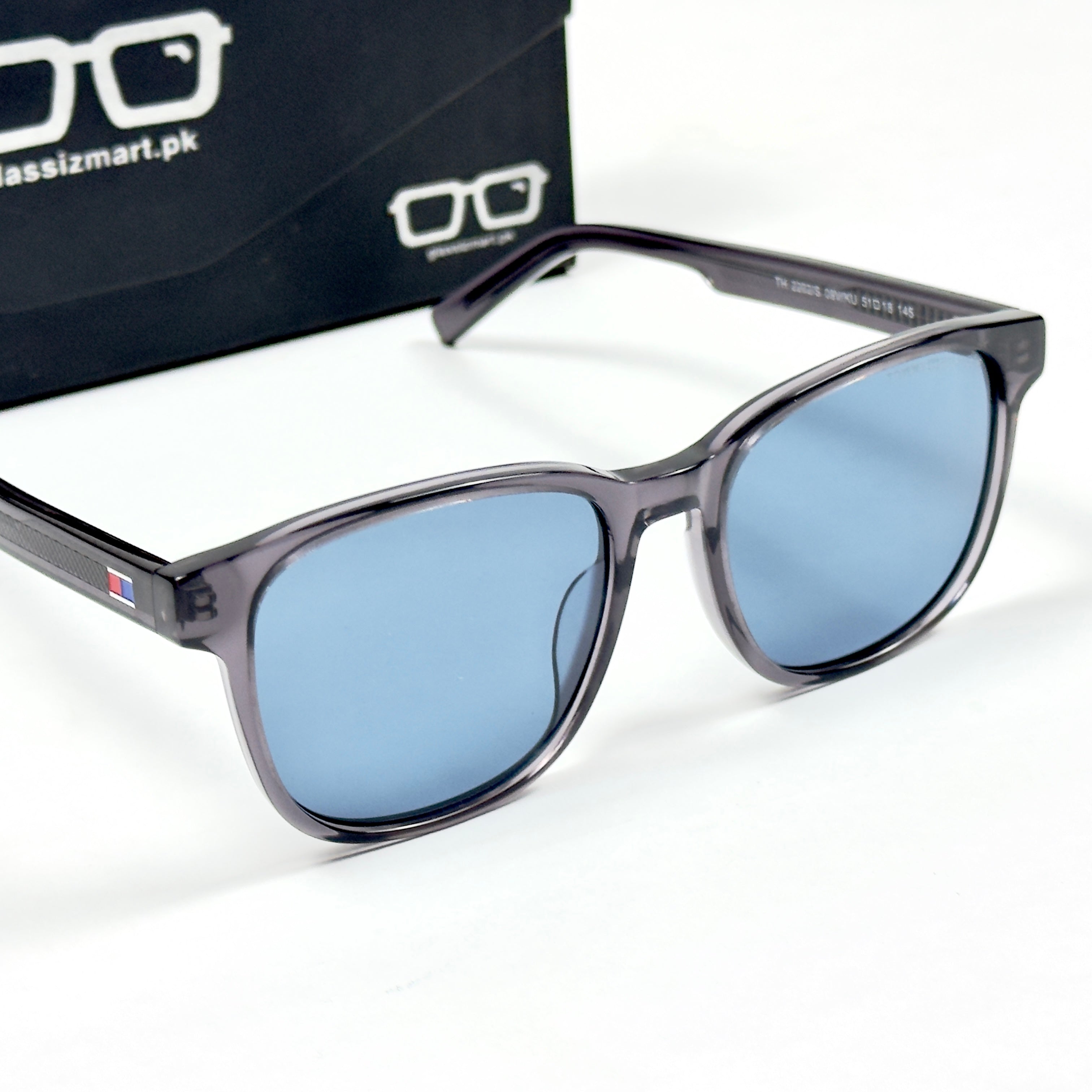 Tommy Hilfiger – 2202 – 51 – Grey Blue –  Acetate - Sunglasses – Unisex - Premium