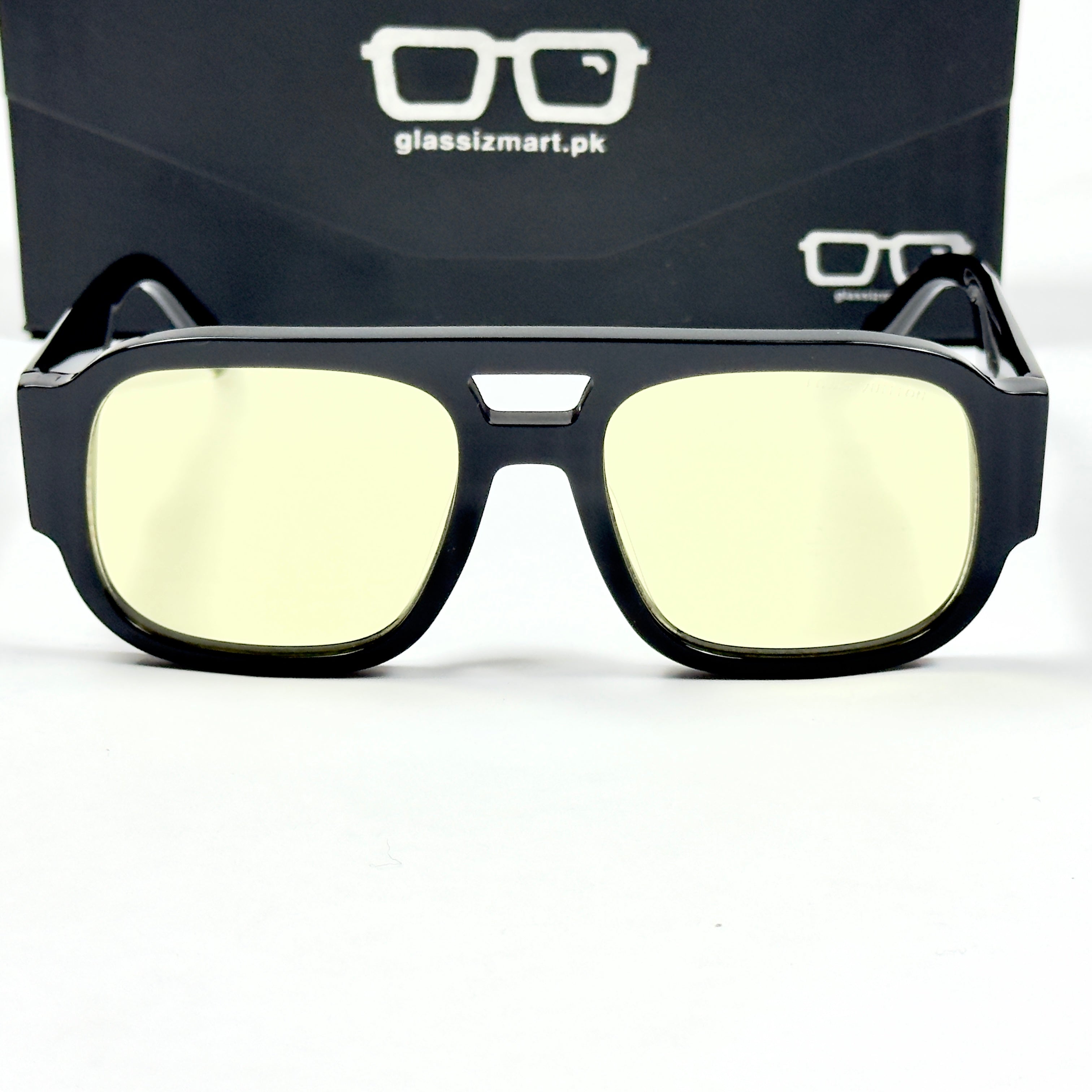 Louis Vuitton – 2611 – 55 – Black Yellow –  Acetate - Sunglasses – Unisex - Premium