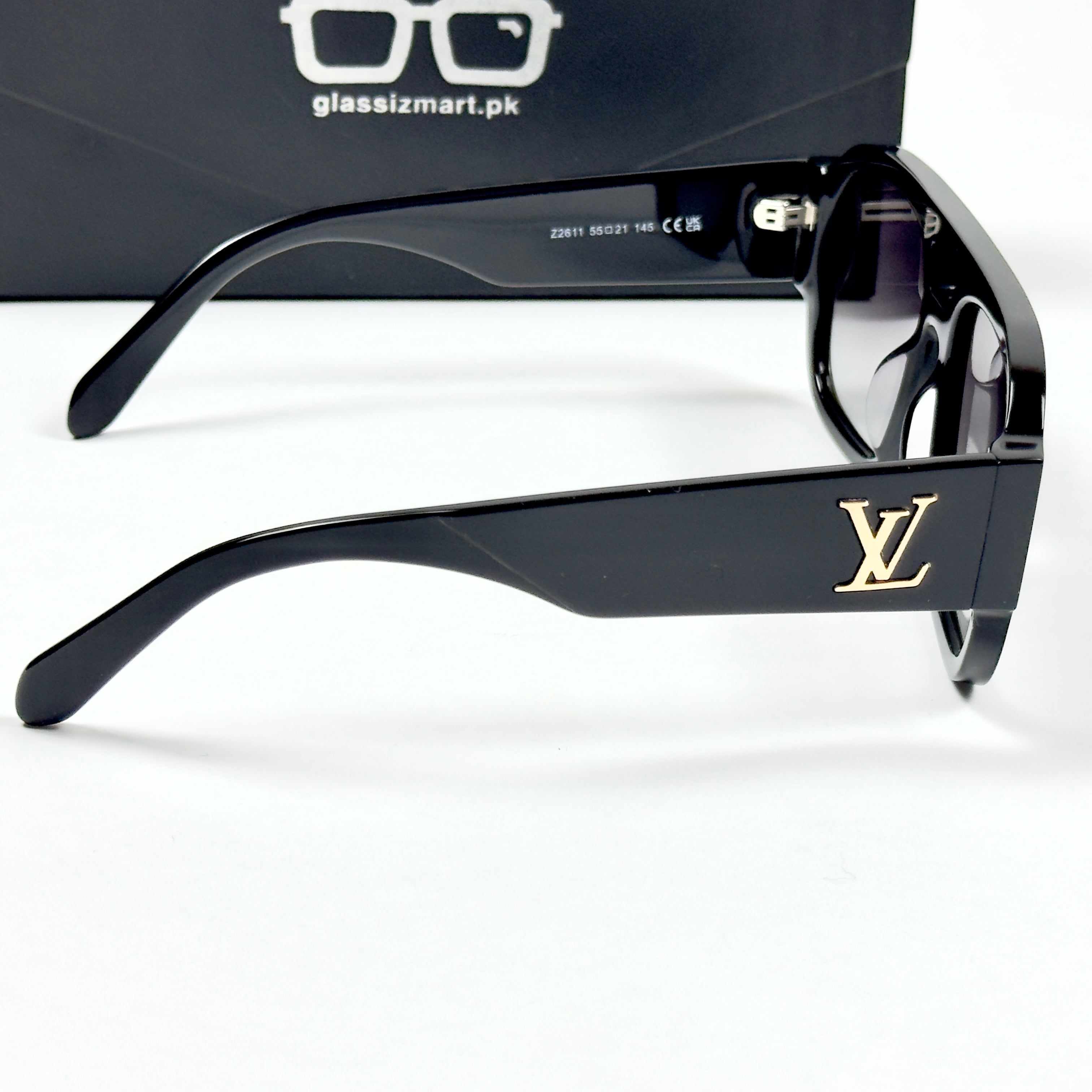 Louis Vuitton – 2611 – 55 – Black Gradient –  Acetate - Sunglasses – Unisex - Premium
