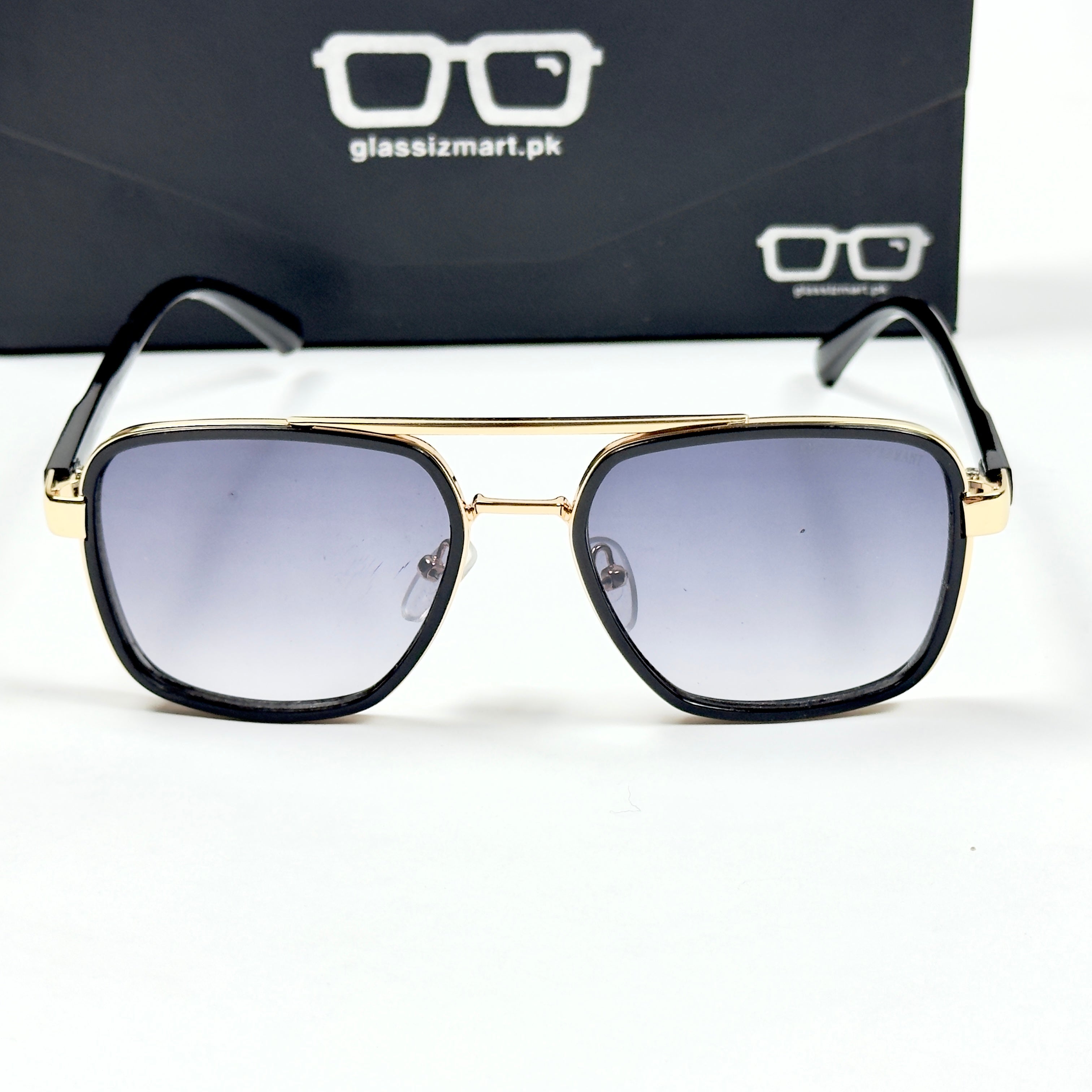 Armani – 3910 – 55 – Black Gradient – Metal – Sunglasses – Unisex