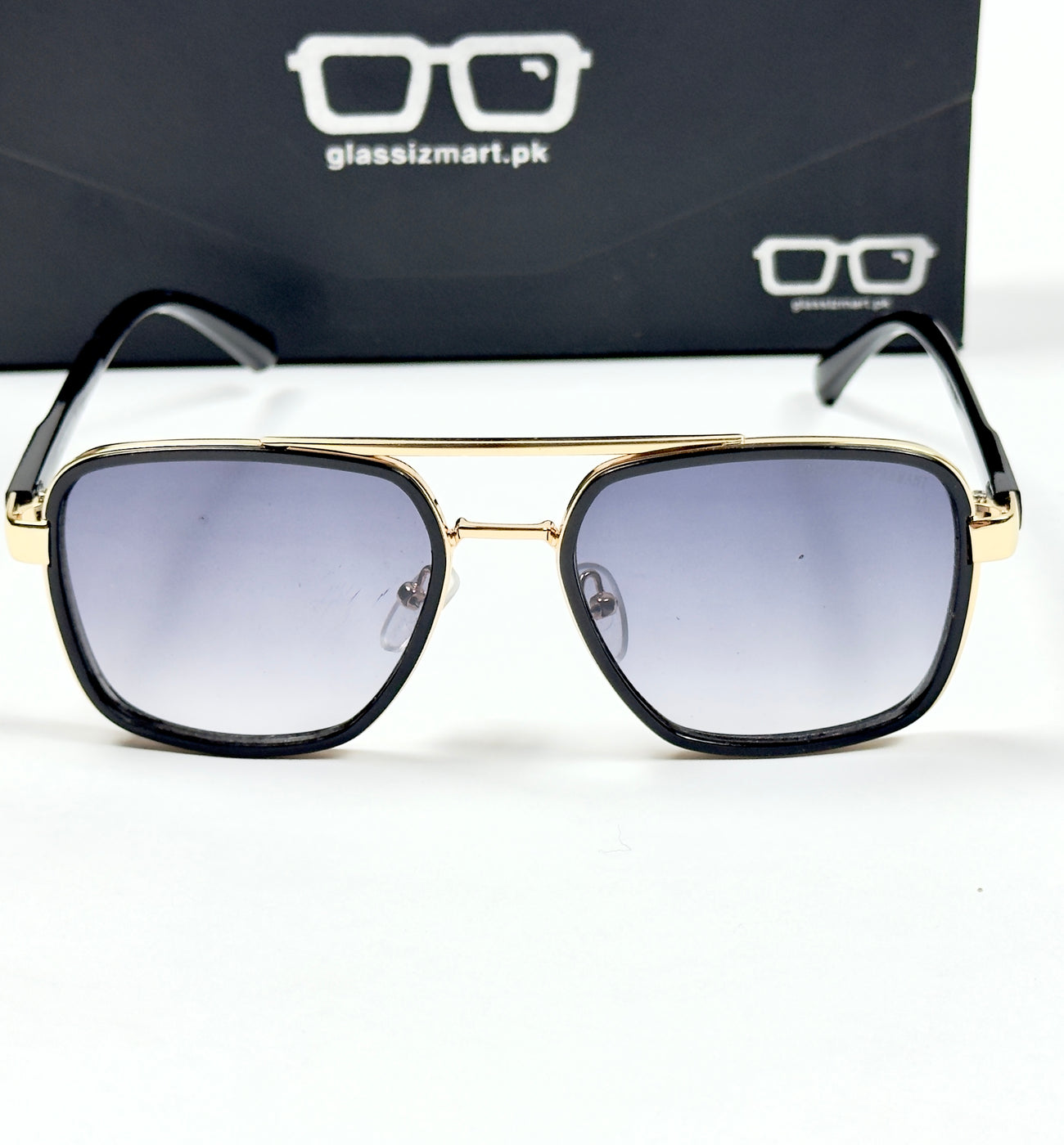 Armani – 3910 – 55 – Black Gradient – Metal – Sunglasses – Unisex