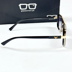 Armani – 3910 – 55 – Black Gradient – Metal – Sunglasses – Unisex
