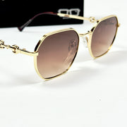 Gucci – 29806 – 57 – Brown Gradient – Metal – Sunglasses – Unisex