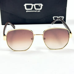 Chanel – 236 – 57 – Brown Gradient – Metal – Sunglasses – Unisex