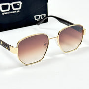 Chanel – 236 – 57 – Brown Gradient – Metal – Sunglasses – Unisex