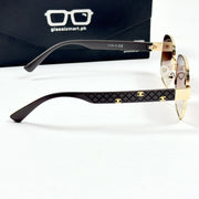Chanel – 236 – 57 – Brown Gradient – Metal – Sunglasses – Unisex