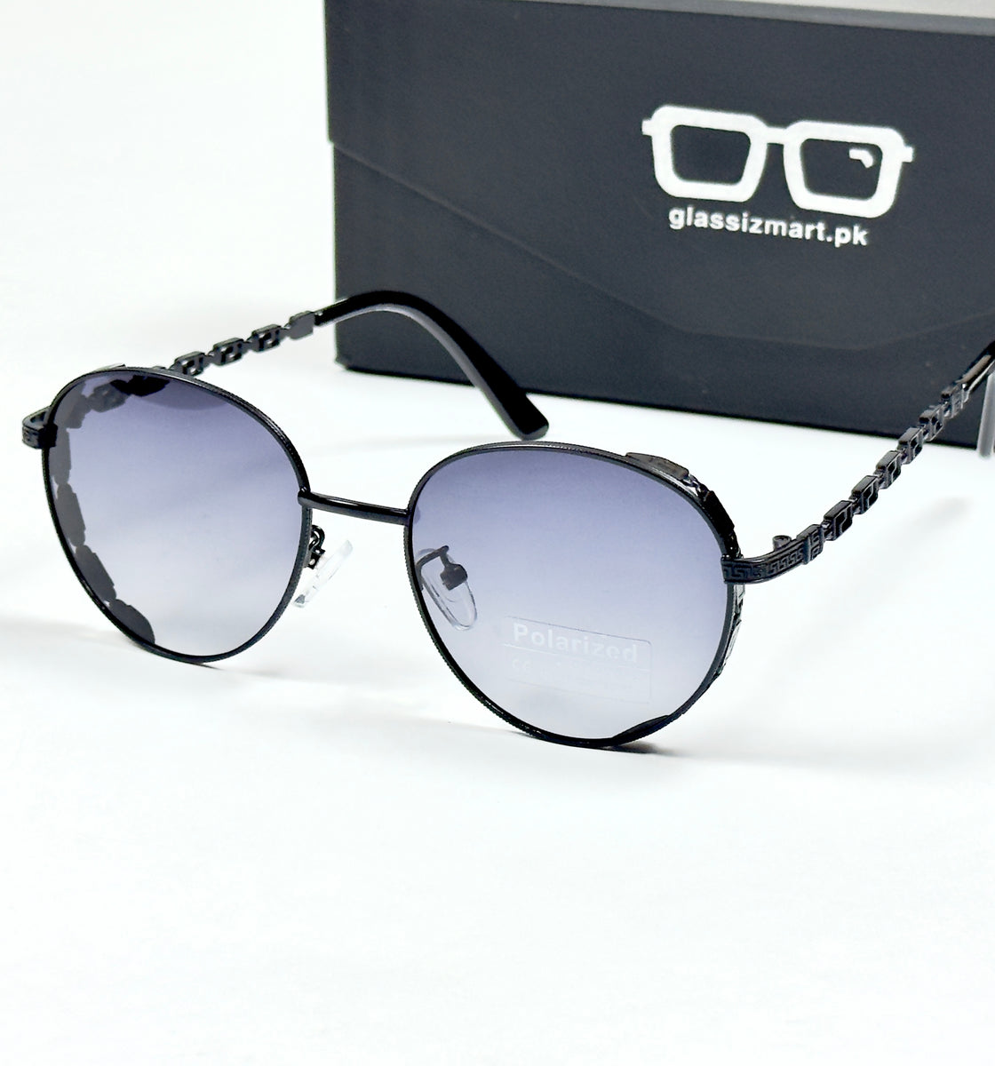 Versace – 2311 – 57 – Black Gradient – Metal – Sunglasses – Unisex