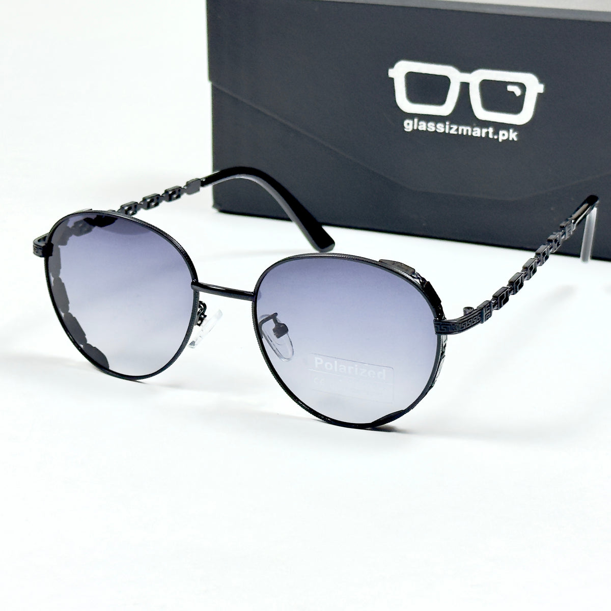 Versace – 2311 – 57 – Black Gradient – Metal – Sunglasses – Unisex