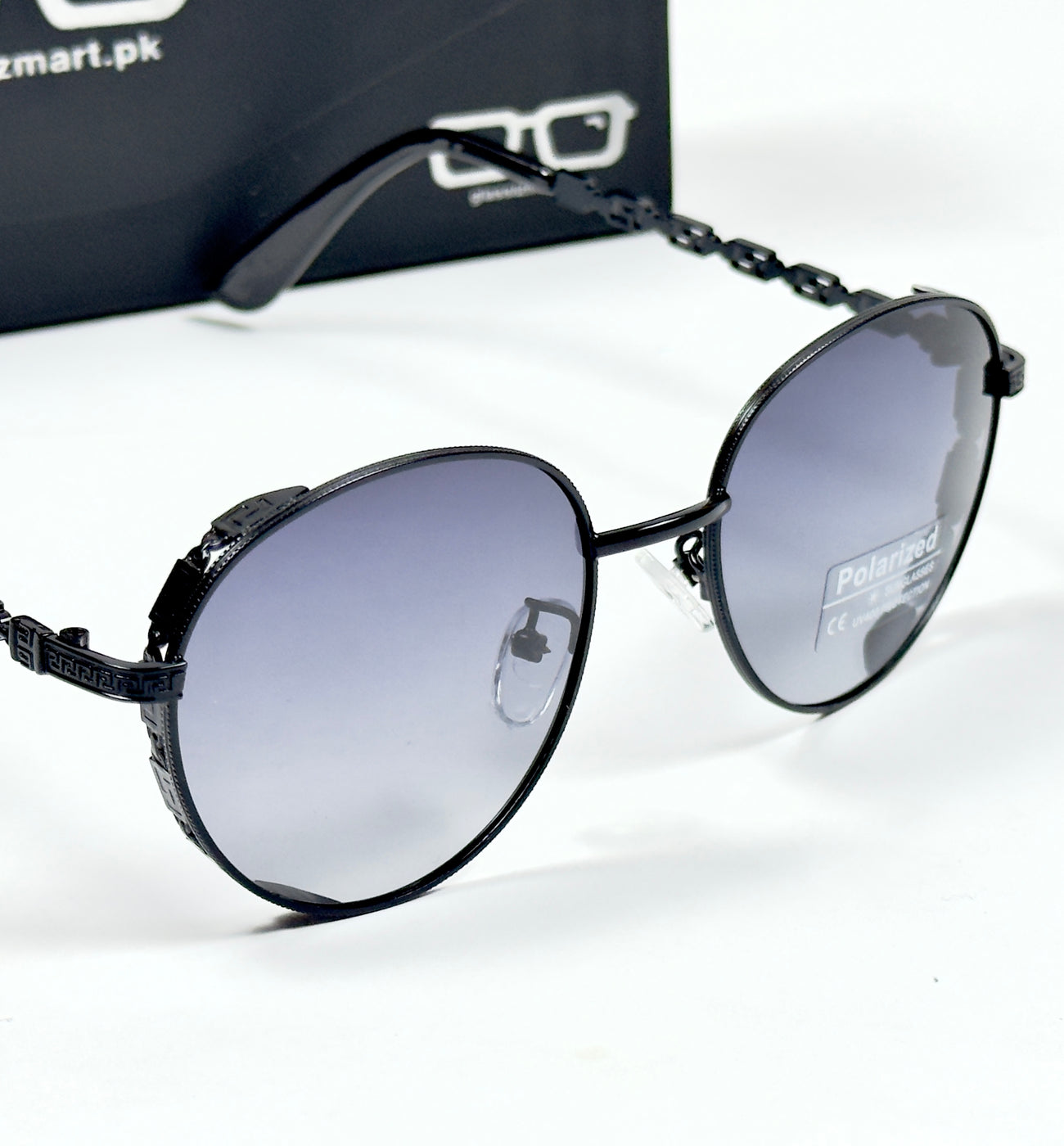 Versace – 2311 – 57 – Black Gradient – Metal – Sunglasses – Unisex