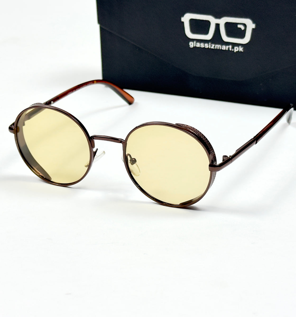 Cartier – 06017 – 56 – Brown Yellow – Metal – Sunglasses – Unisex