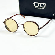 Cartier – 06017 – 56 – Brown Yellow – Metal – Sunglasses – Unisex