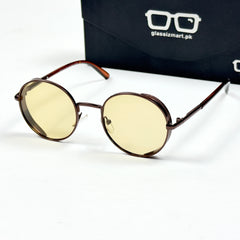 Cartier – 06017 – 56 – Brown Yellow – Metal – Sunglasses – Unisex