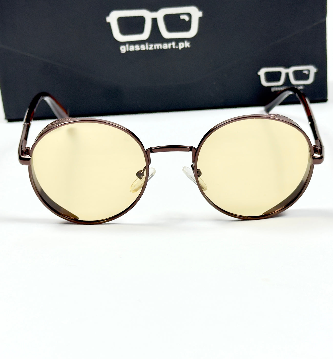 Cartier – 06017 – 56 – Brown Yellow – Metal – Sunglasses – Unisex